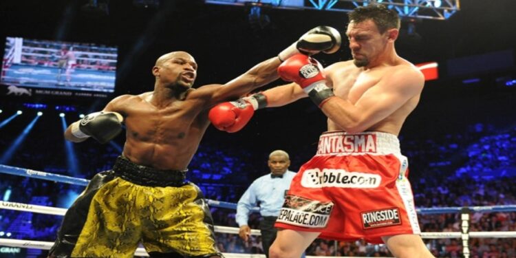 Custom boxing gloves