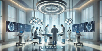 Lens implantation